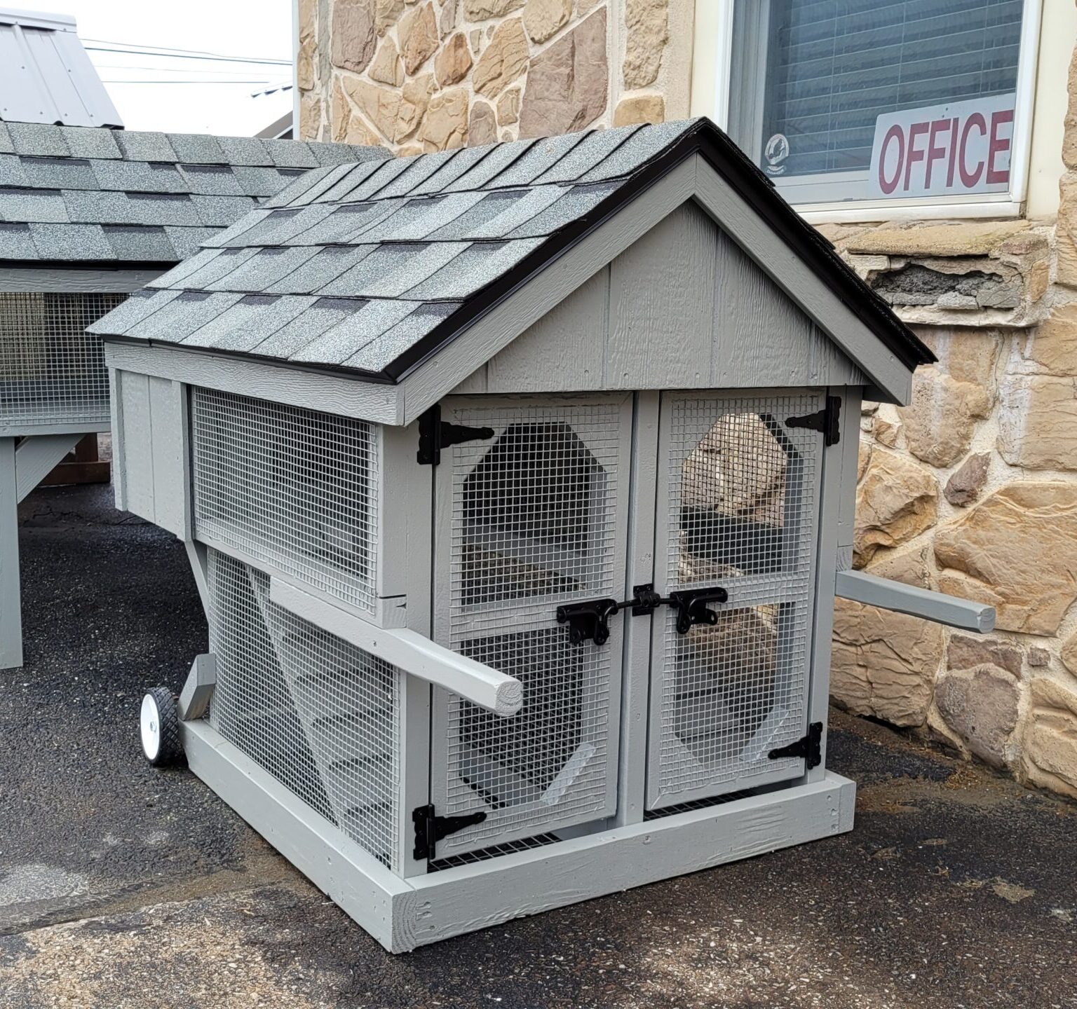 Outdoor Rabbit Hutch